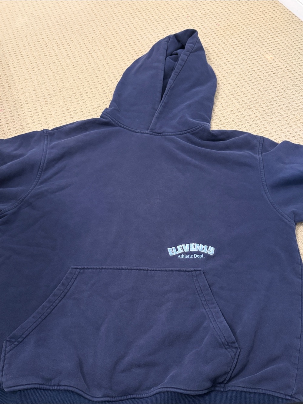 Navy Blue Pullover Hoodie - Athletic Dept.